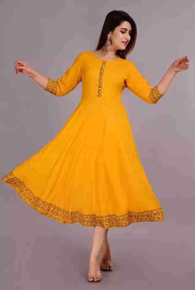 Aayat Fashion Women Solid Anarkali Kurta Buy Aayat Fashion Women Solid Anarkali Kurta Online at Best Prices in India Flipkart