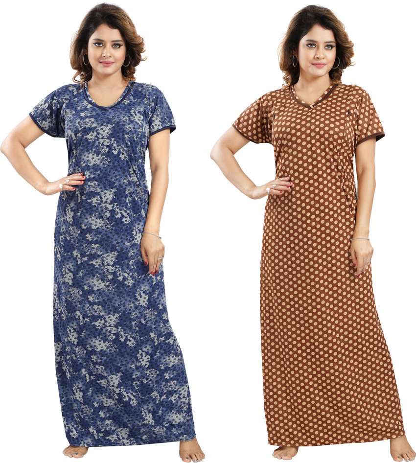 YKI Women Nighty Set Buy YKI Women Nighty Set Online at Best