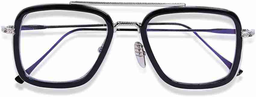 SHOPPINGSEO Zero Power Blue Cut Antiglare Computer Eyeglasses