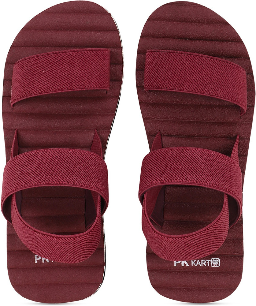 PKKART Men Red Sandals Buy PKKART Men Red Sandals Online at Best
