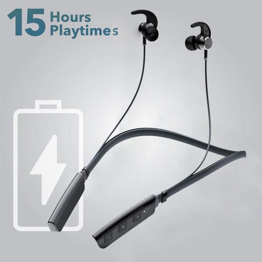 BAGATELLE Neckband Bluetooth with Powerful Bass Rich Sound Fast