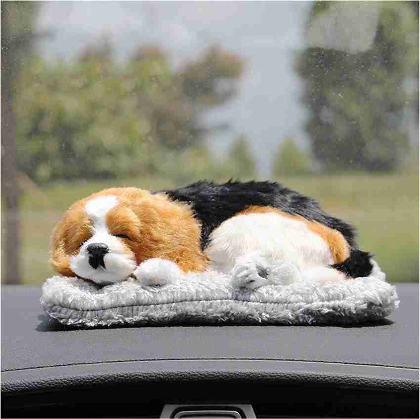 carempire Car Ornament Cute Simulation Plush Sleeping Dog Toy Bamboo Decorative Showpiece 18 cm Price in India Buy carempire Car Ornament Cute Simulation Plush Sleeping Dog Toy Bamboo Decorative Showp...