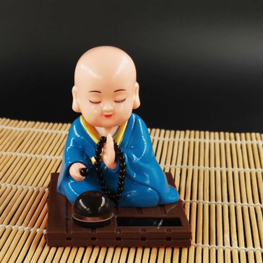 Elegant Lifestyle Cute Solar Monk Buddha Feng-Shui, Positive Energy, Money  Luck & Prosperity Gift Decorative Showpiece - 10 cm Price in India - Buy  Elegant Lifestyle Cute Solar Monk Buddha Feng-Shui, Positive