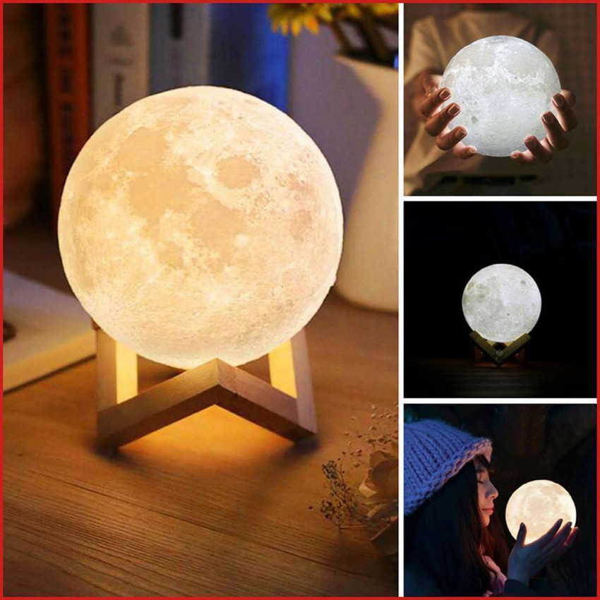 Real top moon lamp