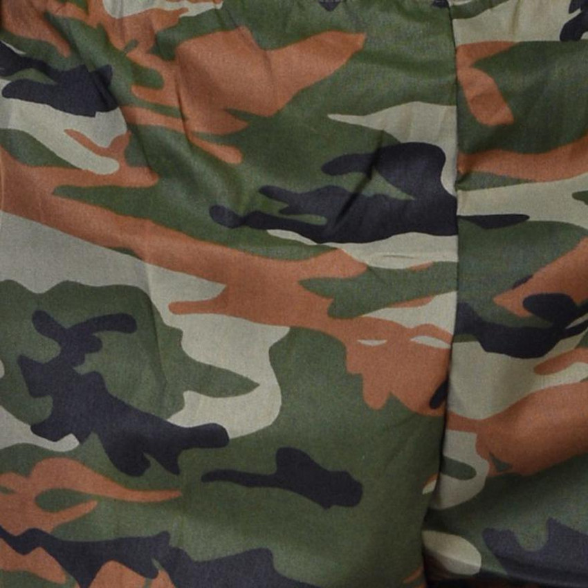 Military Shop Printed Men Olive Track Pants Buy Military Shop