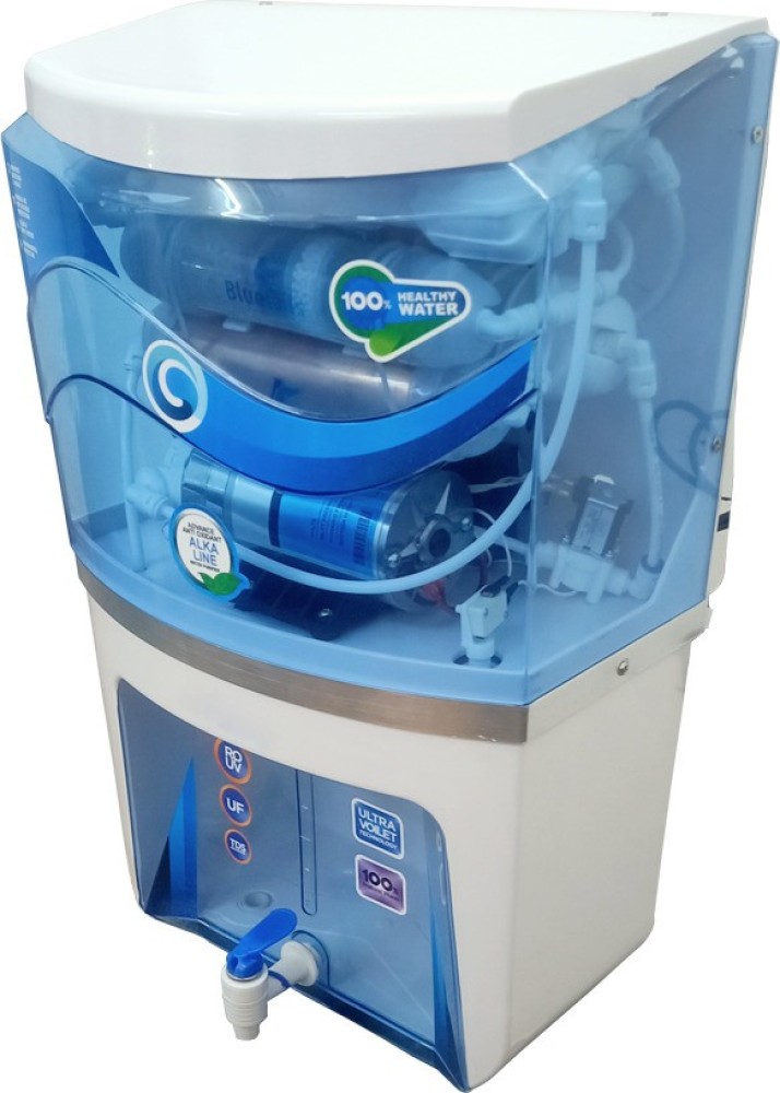 E.F.M Blue Ocean Water Purifier Regular Domestic RO System 10 L RO + UV +  UF + TDS Water Purifier - E.F.M 