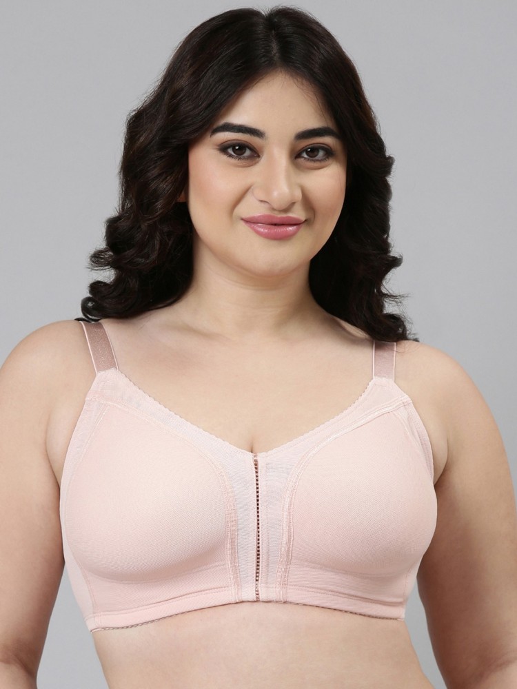 Enamor AB80 Cotton, Spandex Full Coverage T-Shirt Bra (36B, Black) in  Chennai at best price by New Varietty Choice - Justdial