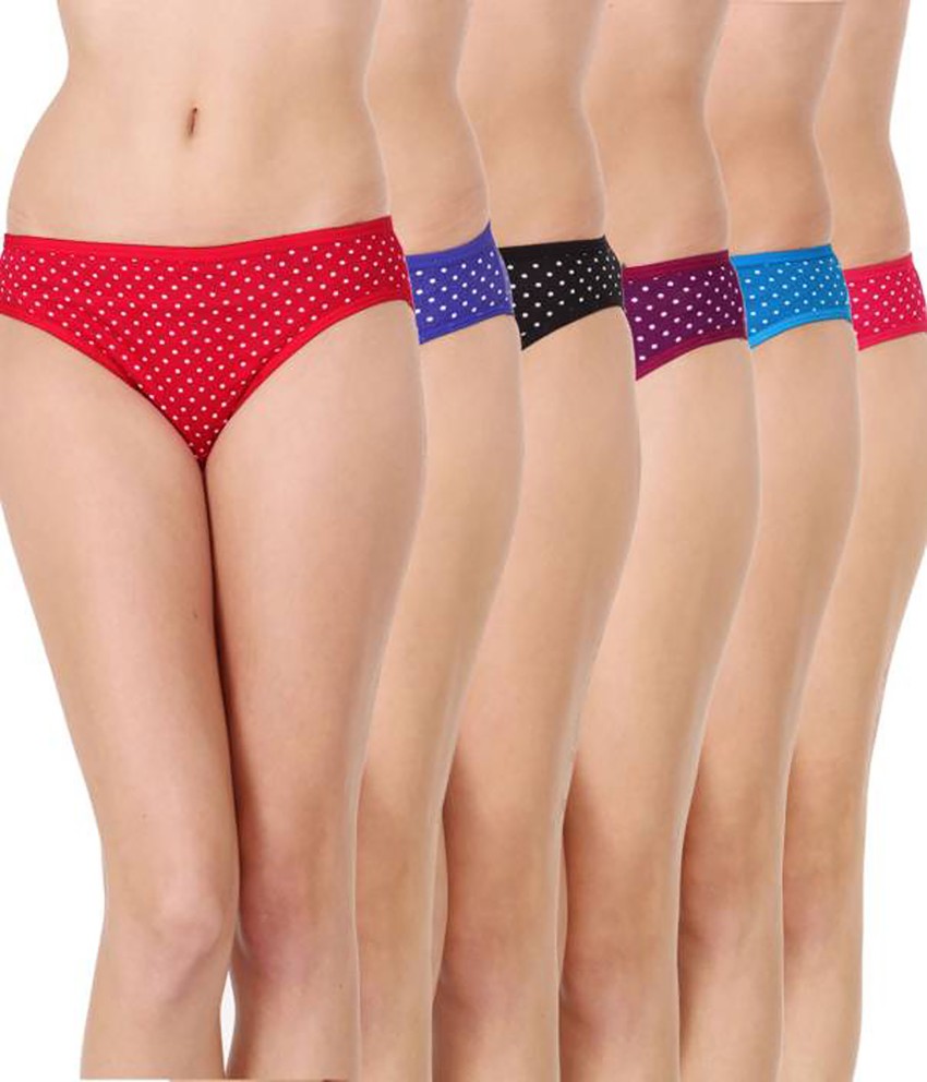 Womens Panties Innerwear Combo Ladies Cotton Briefs Underwear Multicolor  (Pack of 3)