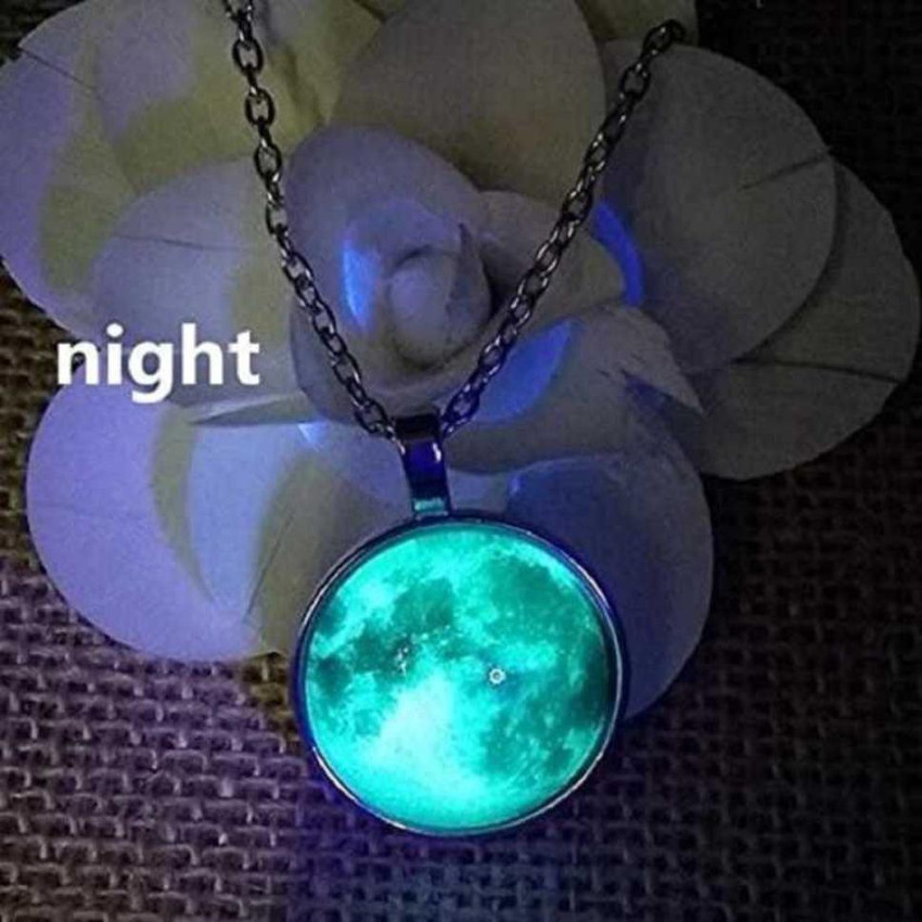 Glow in the dark moonlight pendant sale