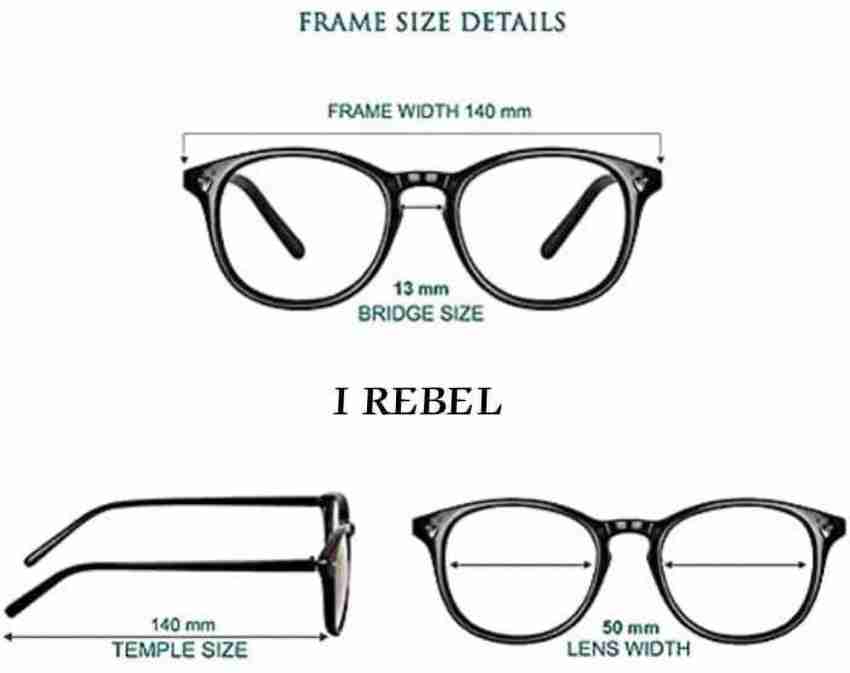 Buy I REBEL Round, Cat-eye, Retro Square Sunglasses Clear For Men & Women  Online @ Best Prices in India