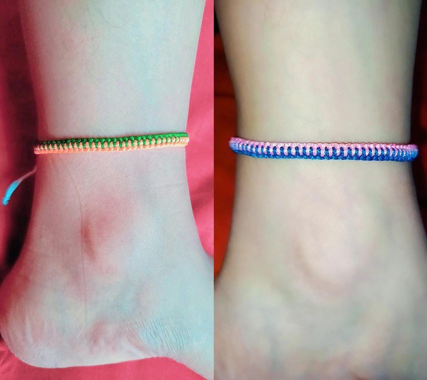 Cute hot sale diy anklets