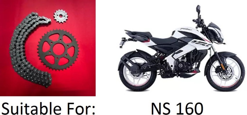 Pulsar ns160 hot sale chain sprocket