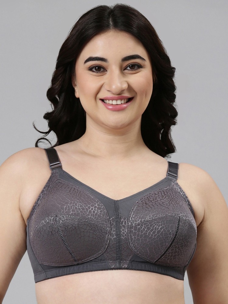 Enamor Women's Nylon Classic Non Padded Full Coverage Minimizer Bra –  Online Shopping site in India