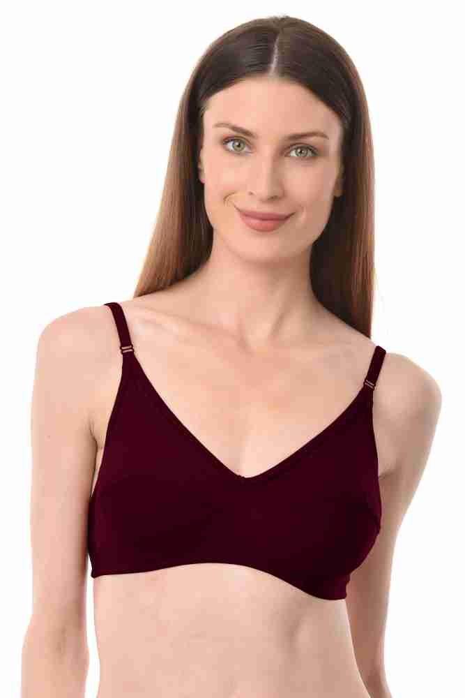 Vanila Lingerie B Cup Double Layered Bra with Hosiery Cotton( Size