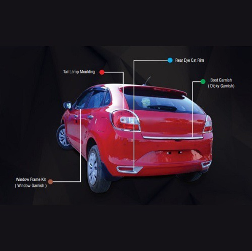 AUTO SJET Car Chrome Kit Car Accessories Cover For AURA Chrome