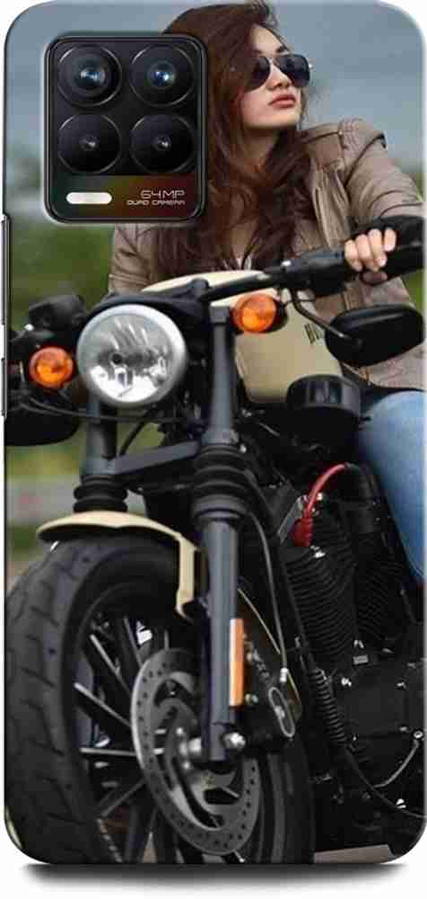 ORBIQE Back Cover for Realme 8 Pro BULLET BIKE GIRL BIKE RIDING ORBIQE Flipkart