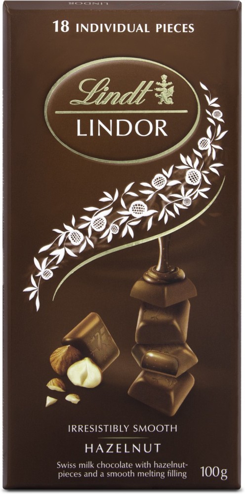 Lindt Lindor Milk, Hazelnut & White Chocolate (x 3)