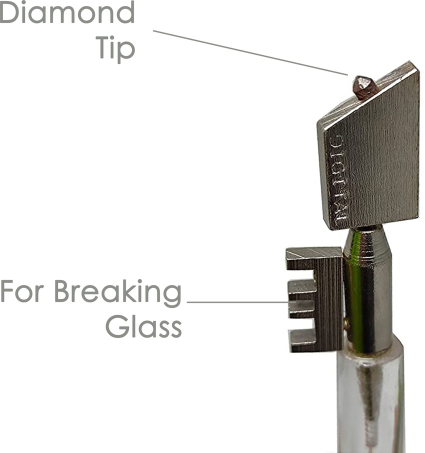 EXCEL IMPEX Digital Glass Cutter Pen with Diamond Tip for