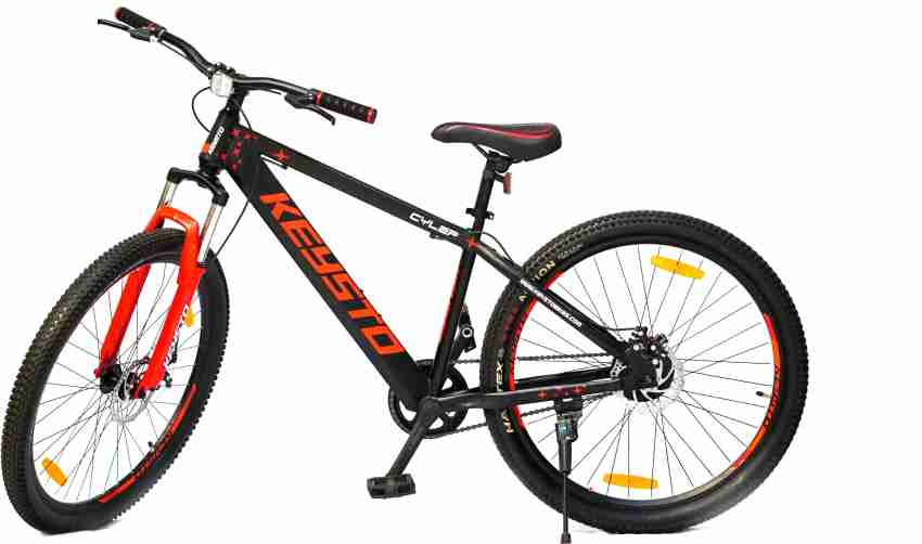 KEYSTO Front Shockup double disc single speed 26 T Road Cycle Price in India Buy KEYSTO Front Shockup double disc single speed 26 T Road Cycle online at Flipkart