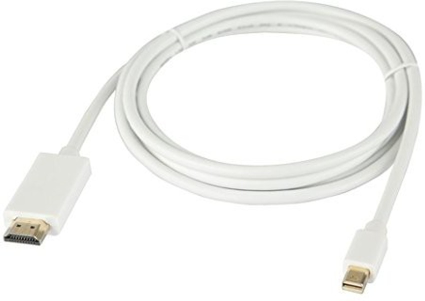 microware TV out Cable Mini DisplayPort Mini DP to HDMI Cable