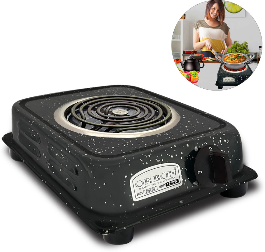 Orbon 1250 Watt Electric G Coil Radiant Cooking Stove | Hot Plate |  Induction Cooktop Electric Cooking Heater Price in India - Buy Orbon 1250  Watt Electric G Coil Radiant Cooking Stove | Hot Plate | Induction Cooktop  Electric Cooking Heater online at ...