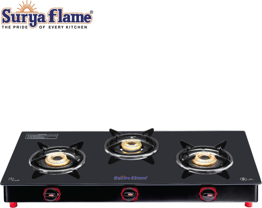 surya flame 3 burner stove