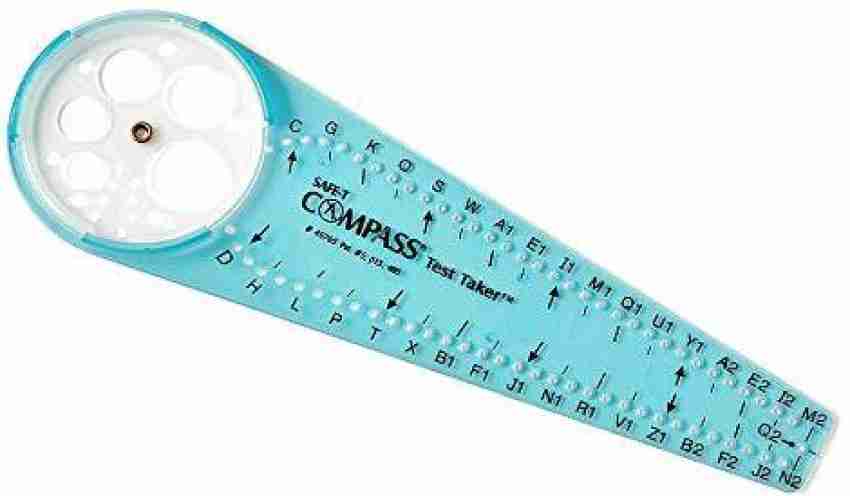  Hand2mind Safe-T Math Compass, 10 In Blue Compass, Compass  For Geometry, Compass Drawing Tool, Dysgraphia Tools For Kids, Circle  Drawing Tool, Compass Set, Math Classroom Supplies