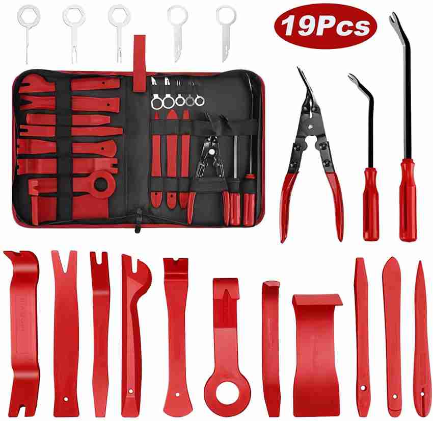 GSK Cut 19Pc Auto Trim Removal Tool Kit Pry Car Panel Stereo
