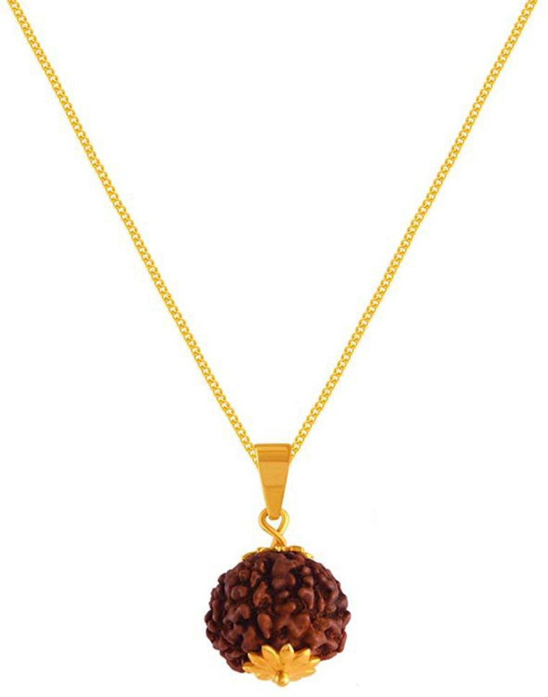 Rudraksha gold chain kalyan jewellers store