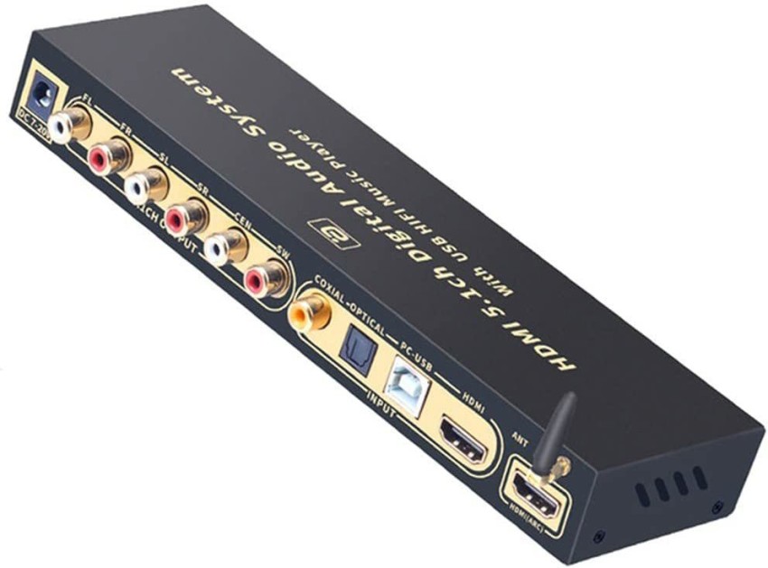 SERAI HDMI ARC TO 5.1 DECODER WITH USB AND BLUETOOTH at Rs 5500/piece, Digital Sound Decoder in Mumbai