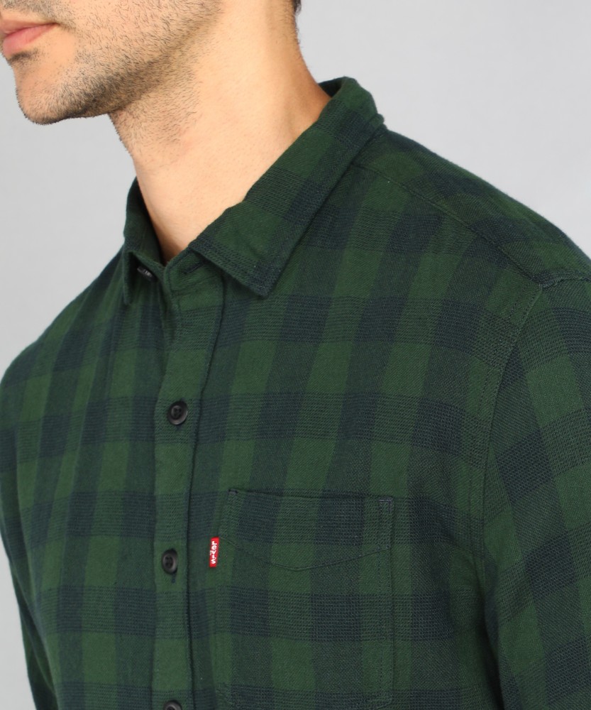 Green levis shirt online