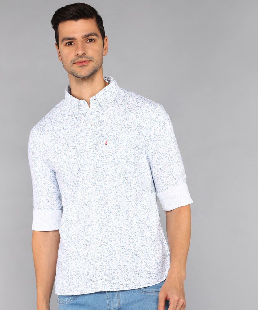 Levis white shirt mens top