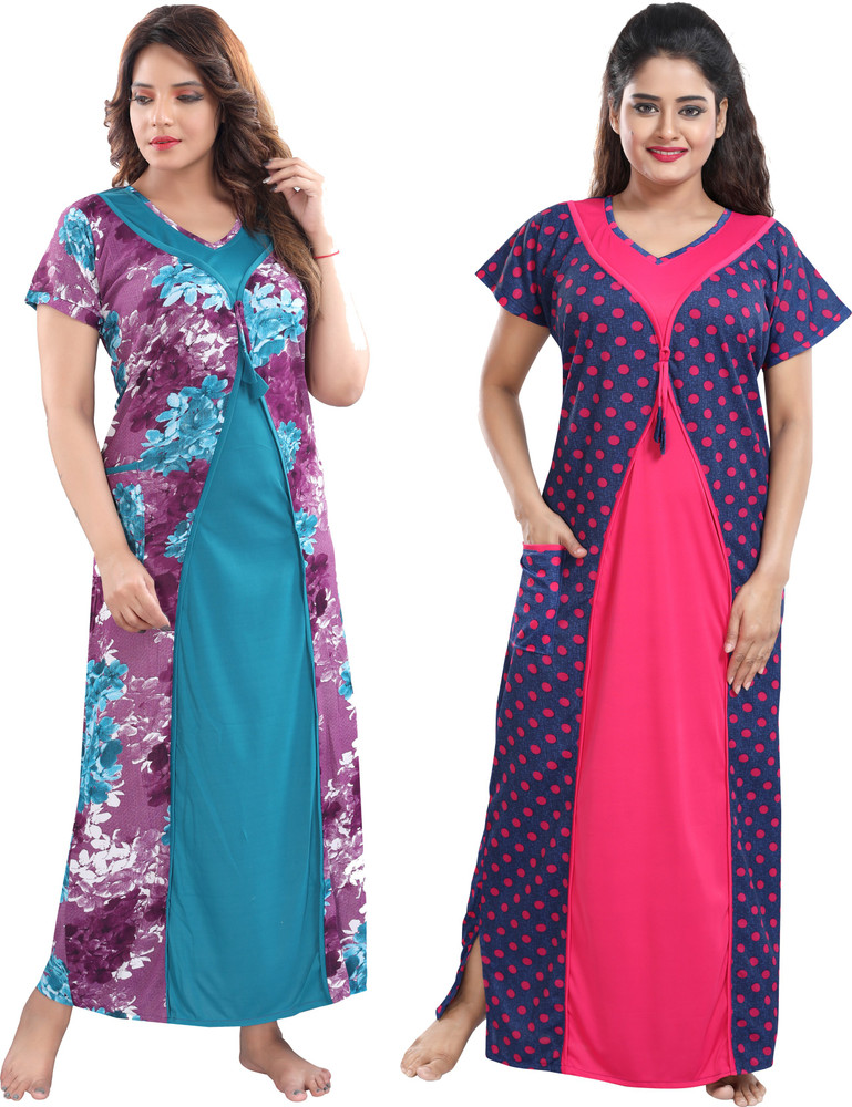 Flipkart women's cotton nighties deals
