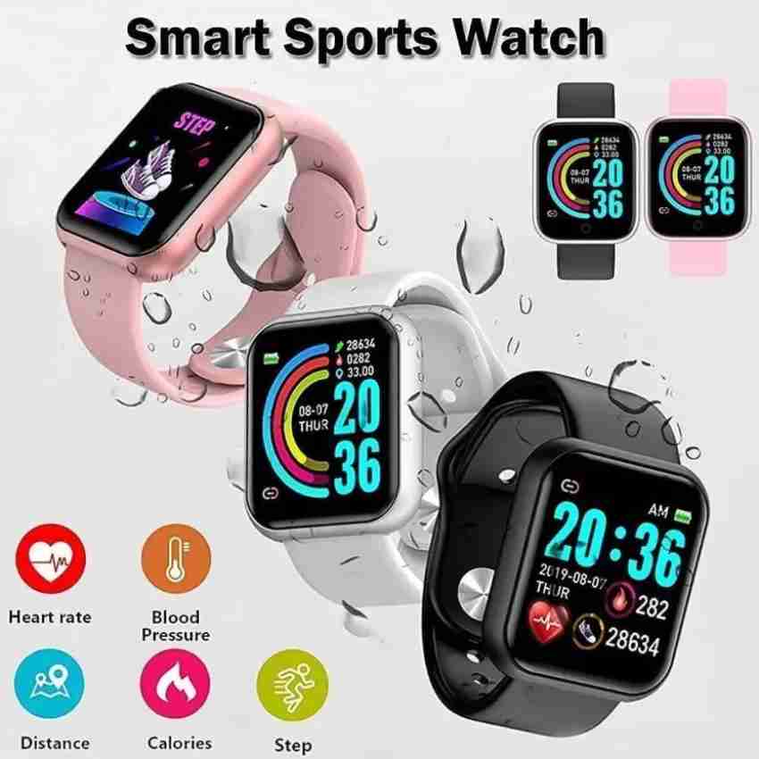M 1 Smart Watch D20 - Smart Watch for Men Touch Screen Bluetooth Smart  Watches for Android iOS Phones Watch Blood Pressure, OLED Touchscreen  Fitness