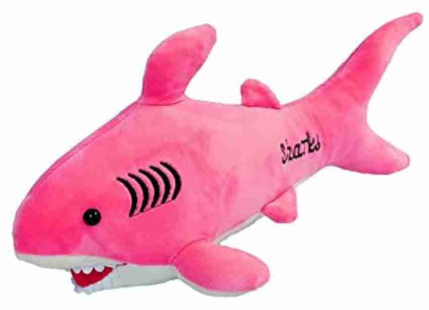 Pink shark store toy