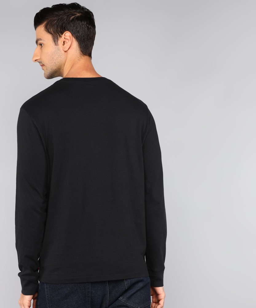 T-shirt Noir Homme Levi's Crewneck pas cher 