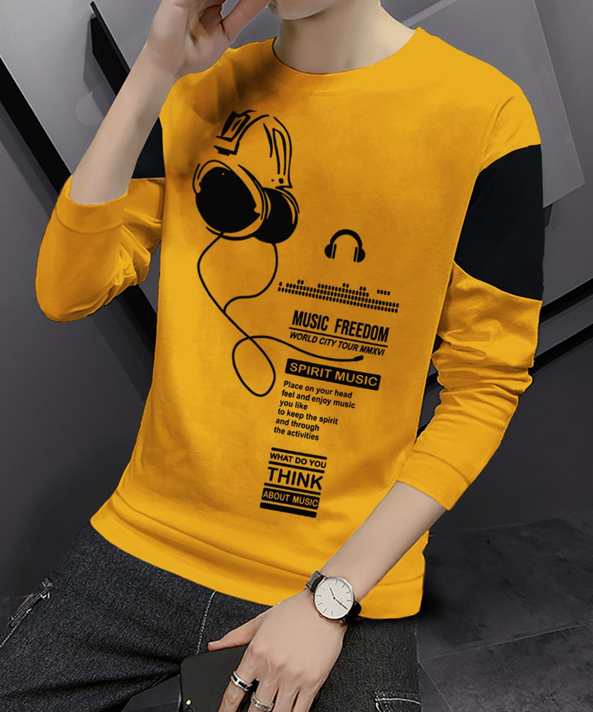 Flipkart.com | BLIVE Boys Printed Cotton Blend Regular T Shirt - Round Neck