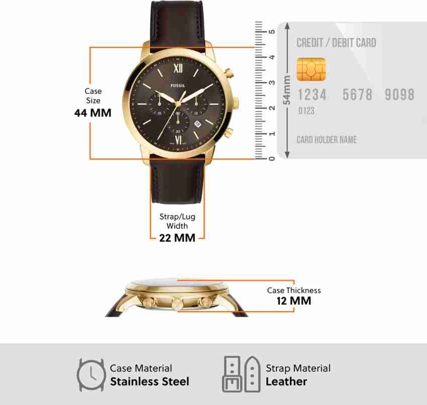FOSSIL Neutra Neutra Analog Watch - For Men - Buy FOSSIL Neutra Neutra  Analog Watch - For Men FS5763 Online at Best Prices in India