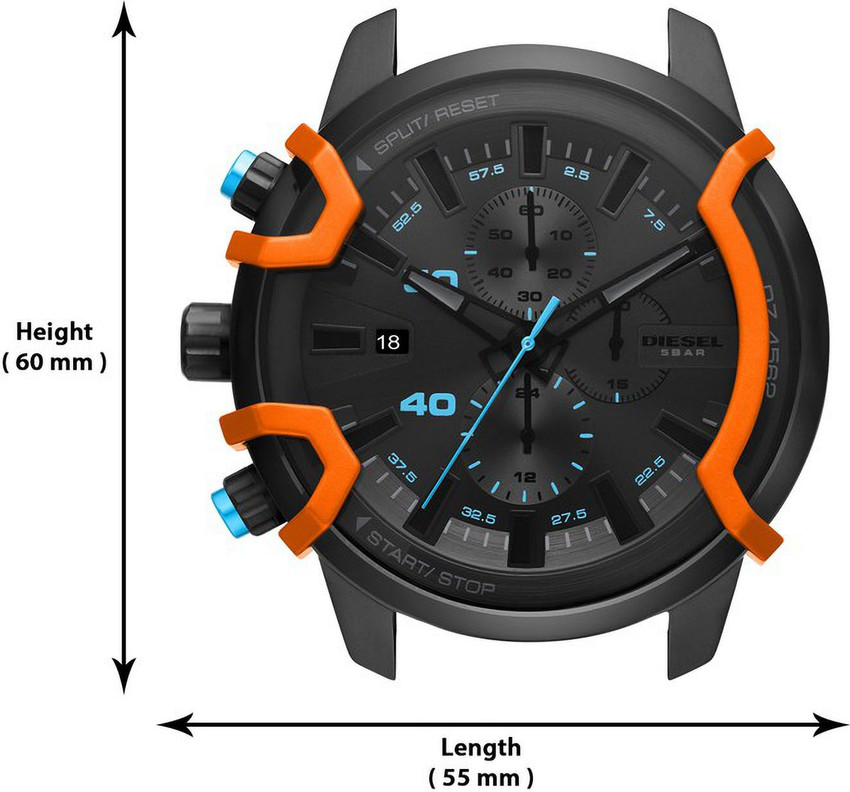 Big dial diesel watches cheap