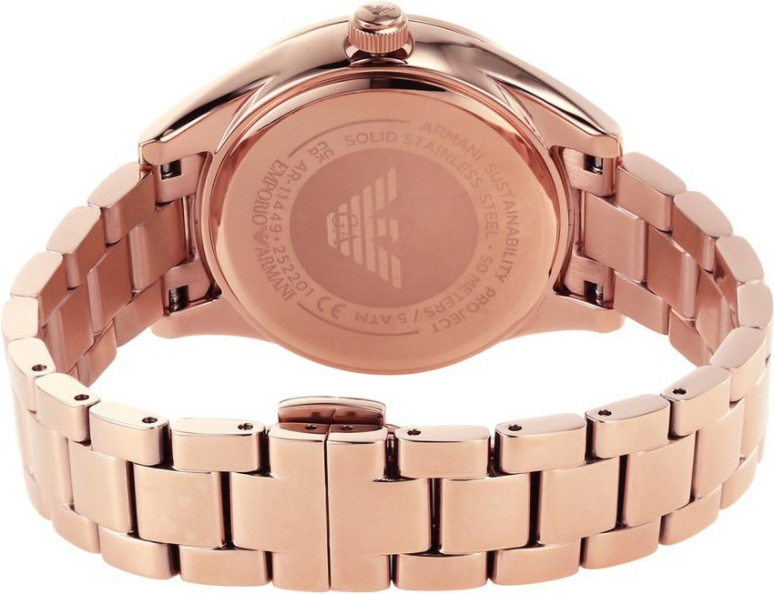 Emporio armani watch hot sale price women