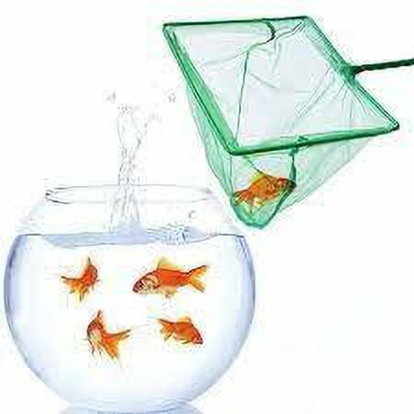 Metal Frame Aquarium Goldfish Fish Landing Net