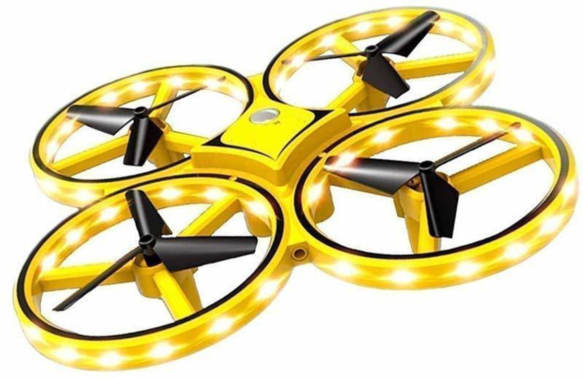 Delight Firefly Plastic Gravity Sensor Drone Pack Of 1 Yellow