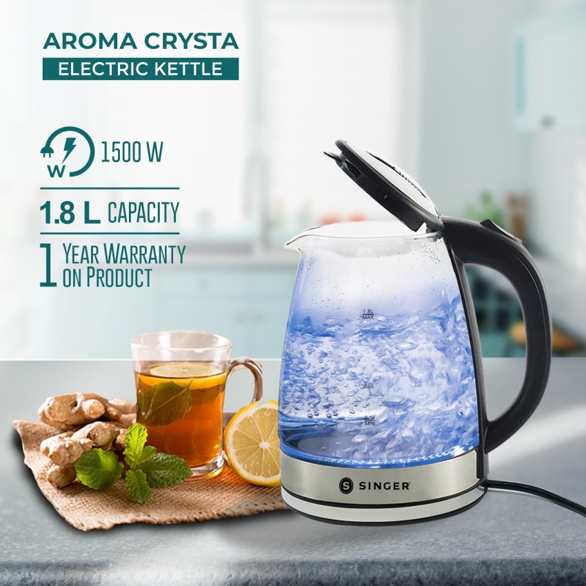 Singer Aroma(SKT 180 ASE)_ Electric Kettle Price in India - Buy Singer Aroma(SKT  180 ASE)_ Electric Kettle Online at