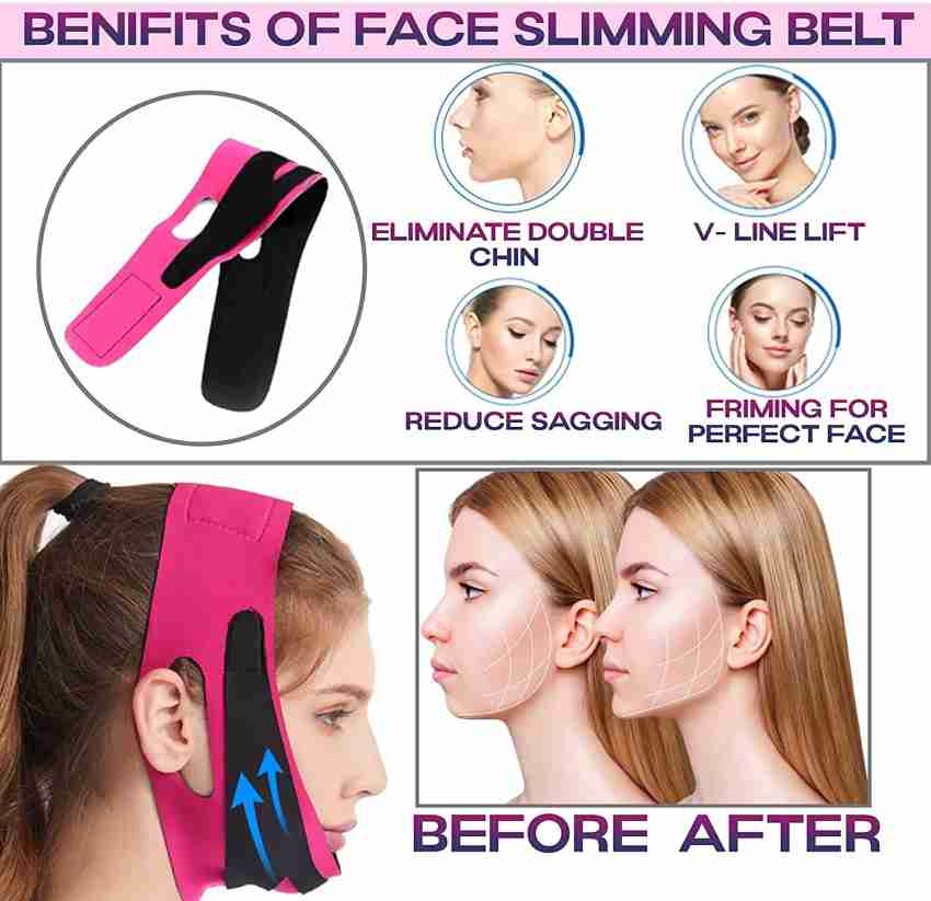 NUCARTURE face slimming mask for double chin shaper for men And women V  Line Facial Lift face lifting mask for woman face slimming mask for slim