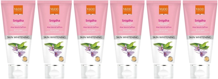 VLCC Snigdha Skin Whitening Aloe Vera Saffron Premium Facewash