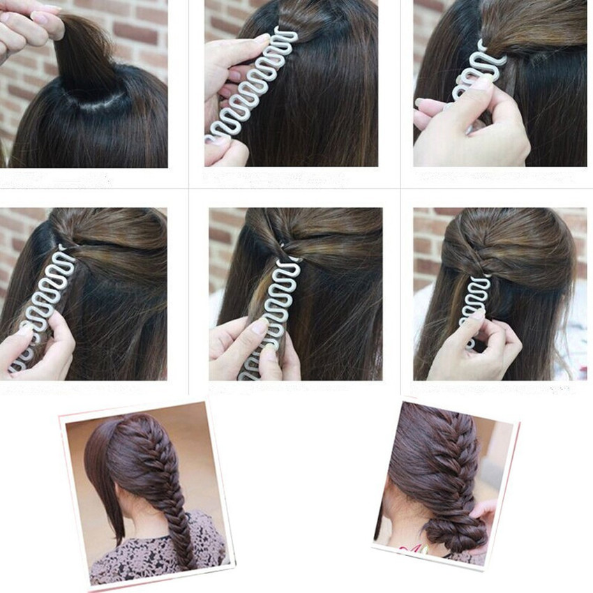 Clip in hot sale french braid