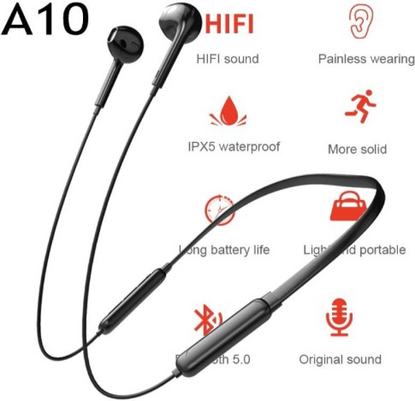 Clairbell UEH 408B A10 Neck Band Bluetooth Headset Bluetooth