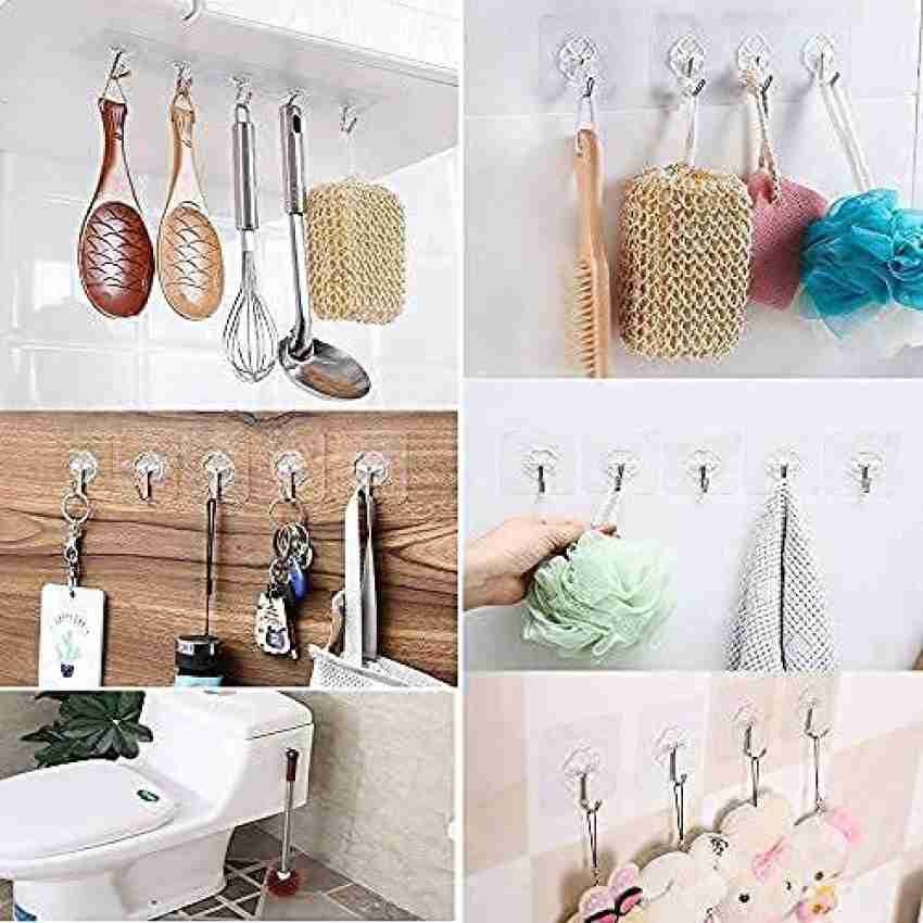 Plastic Multi-Functional Self Adhesive No Drilling Wall Hook Strip