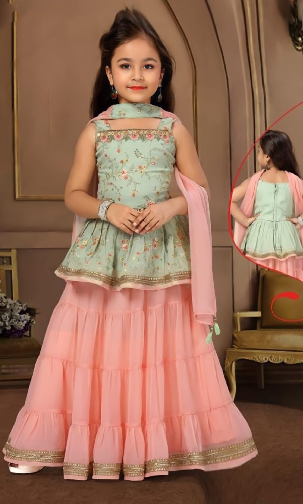 Little girl orders lehenga dress