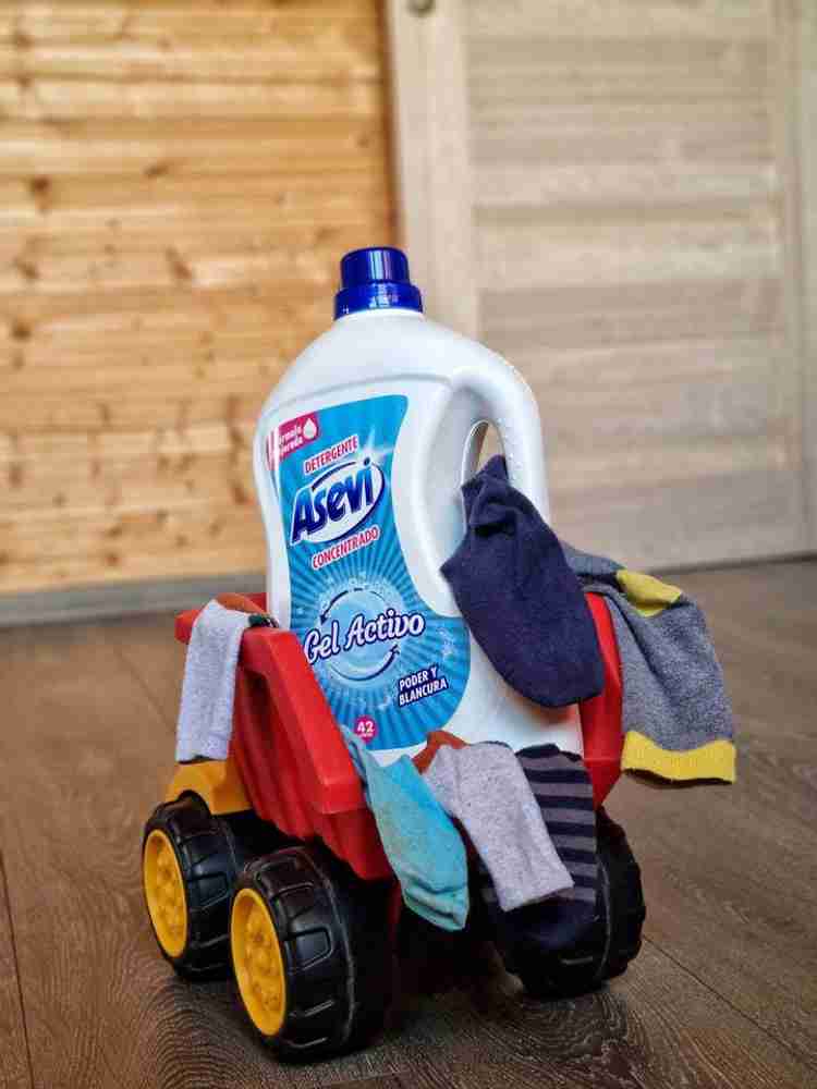 ASEVI Active Gel Liquid Detergent for White Clothes 2.7L For All